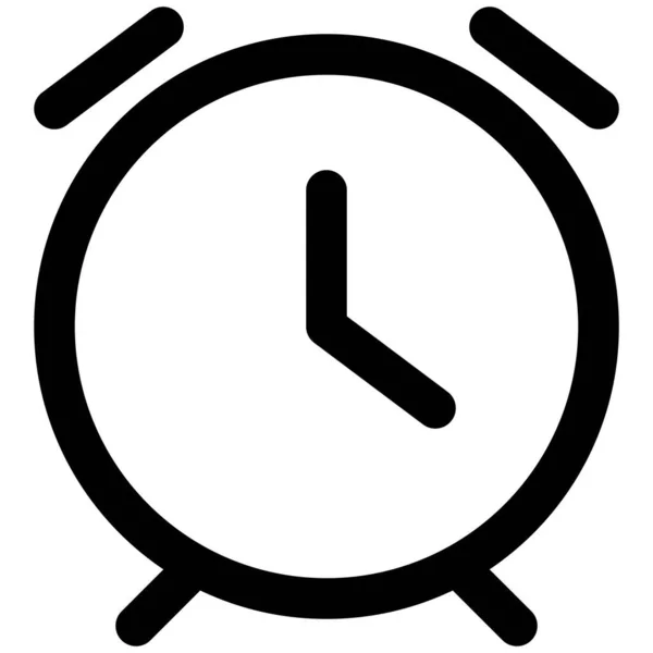 Reloj Despertador Aparato Utilizado Para Despertar Gente — Vector de stock
