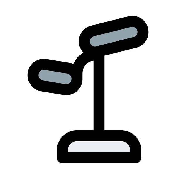 Användning Balansstol För Korrekt Rygghållning — Stock vektor
