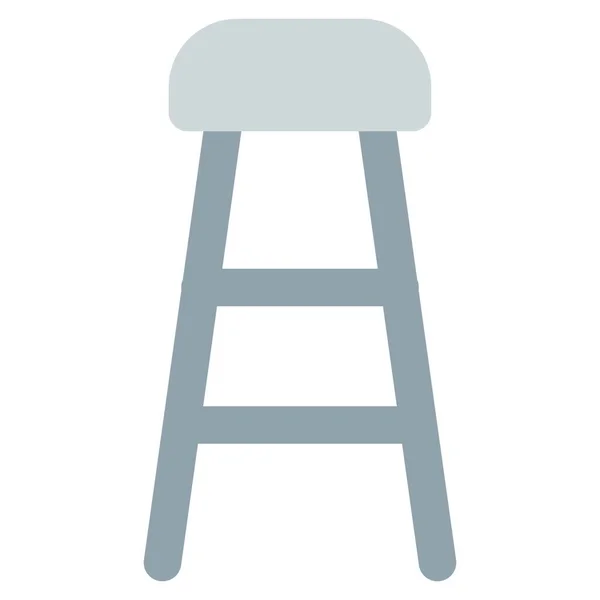 観客椅子またはバースツール — ストックベクタ