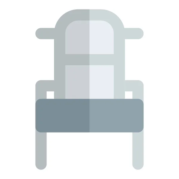 Cadeira Era Bárdica Com Encosto Elegante —  Vetores de Stock