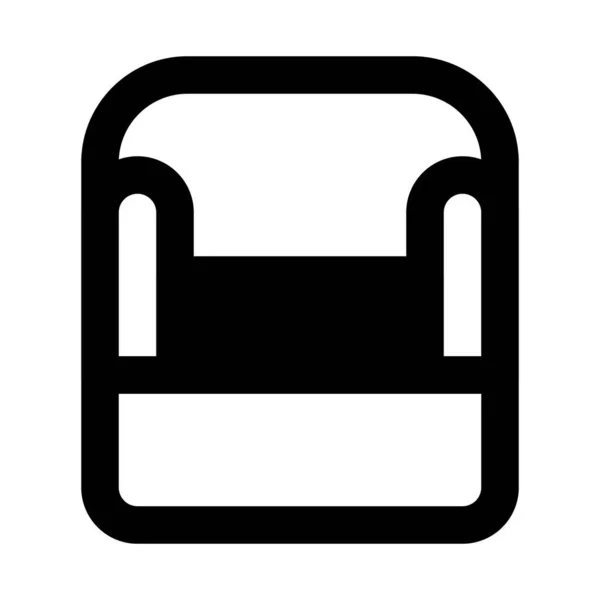 Meubles Acier Forme Tambour Chaise Tonneau — Image vectorielle