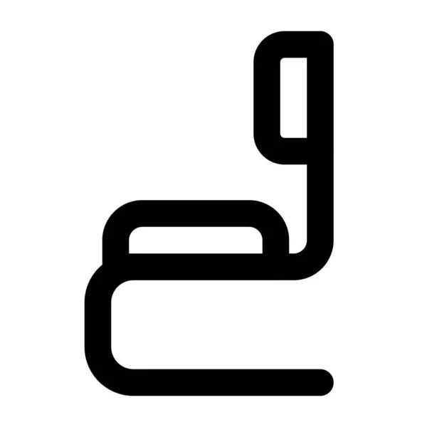 Breuer Знаковое Трубчатое Стальное Кресло — стоковый вектор