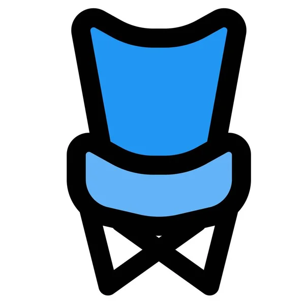 Cadeira Borboleta Popular Para Assentos Recreativos Portáteis —  Vetores de Stock
