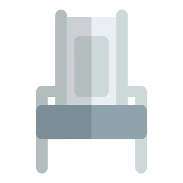 Caquetoire Olarak Bilinen Özel Bir Sandalye — Stok Vektör