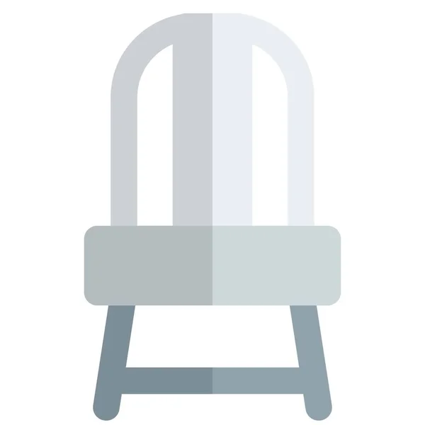 Cadeira Fiddleback Vintage Sem Apoio Braço —  Vetores de Stock