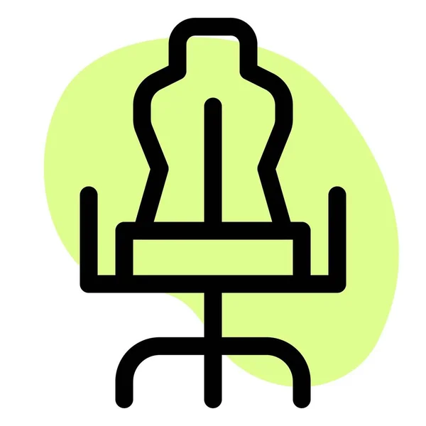 Cadeira Jogos Projetada Para Conforto Dos Jogadores — Vetor de Stock