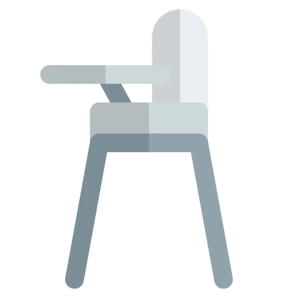 可移动的高椅子 座位支持用 — 图库矢量图片
