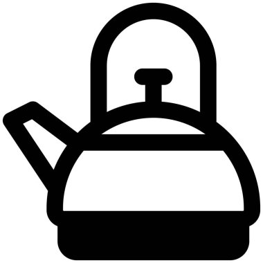 Kaynayan sıvılar için spout-teçhizatlı çaydanlık.