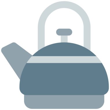 Kaynayan sıvılar için spout-teçhizatlı çaydanlık.