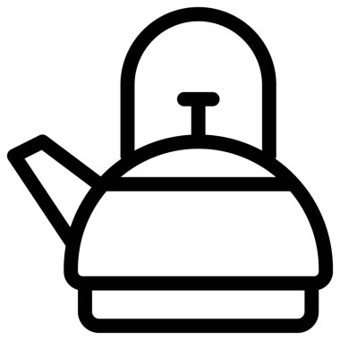 Kaynayan sıvılar için spout-teçhizatlı çaydanlık.