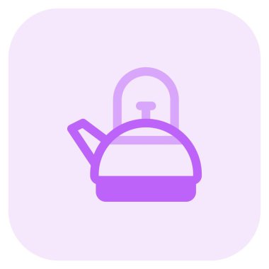 Kaynayan sıvılar için spout-teçhizatlı çaydanlık.