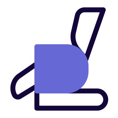 Rahatlamak için elektronik masaj koltuğu.