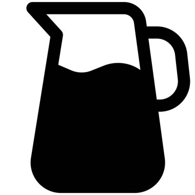 Sıvıları depolamak ve boşaltmak için büyük sürahi.