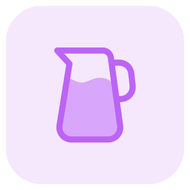 Sıvıları depolamak ve boşaltmak için büyük sürahi.