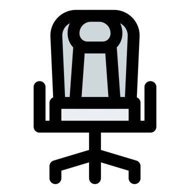 Tek bacaklı döner sandalye.