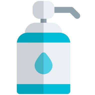 Pompalı el yıkama makinesi şişesi.