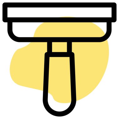 Temizlemek ya da kazımak için kullanılacak cam sileceği.