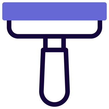 Temizlemek ya da kazımak için kullanılacak cam sileceği.