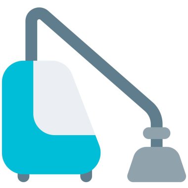 Halı ve zemini temizlemek için kullanılan süpürge..