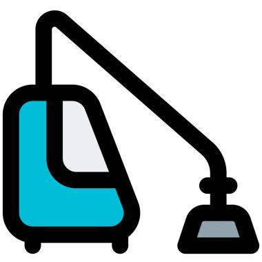 Halı ve zemini temizlemek için kullanılan süpürge..