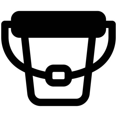 Su taşımak için plastik konteynır.