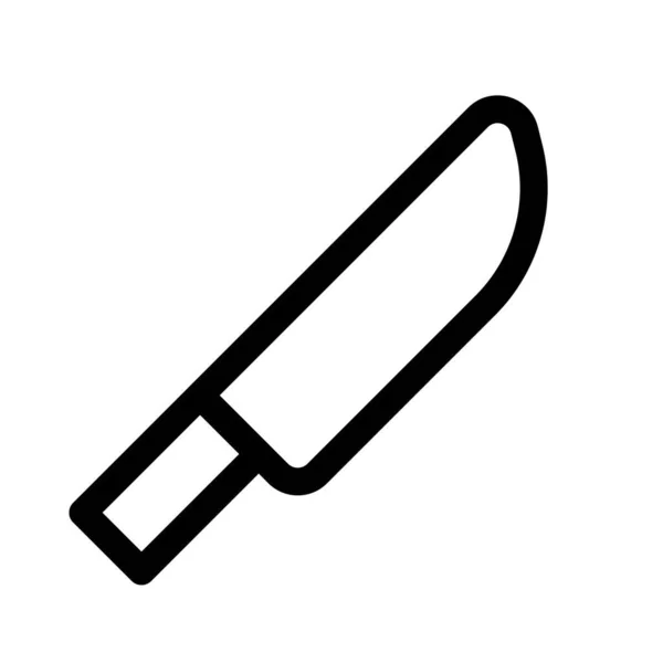 Messer Ein Werkzeug Mit Schneide Oder Klinge — Stockvektor
