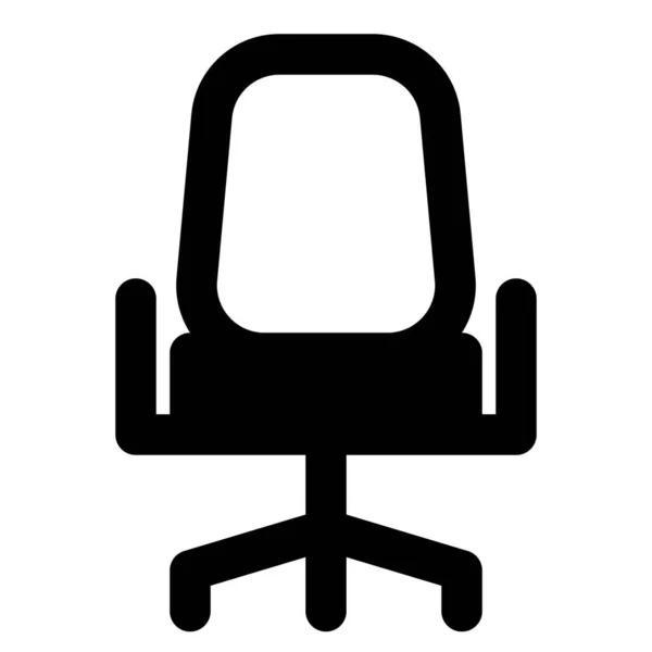 Άνετη Καρέκλα Γραφείου Μπράτσο — Διανυσματικό Αρχείο