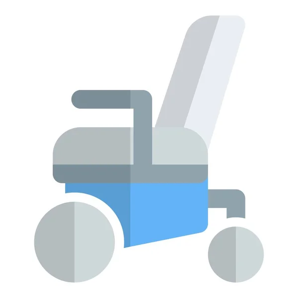 Силовое Кресло Инвалидное Кресло Двигателем Движения — стоковый вектор