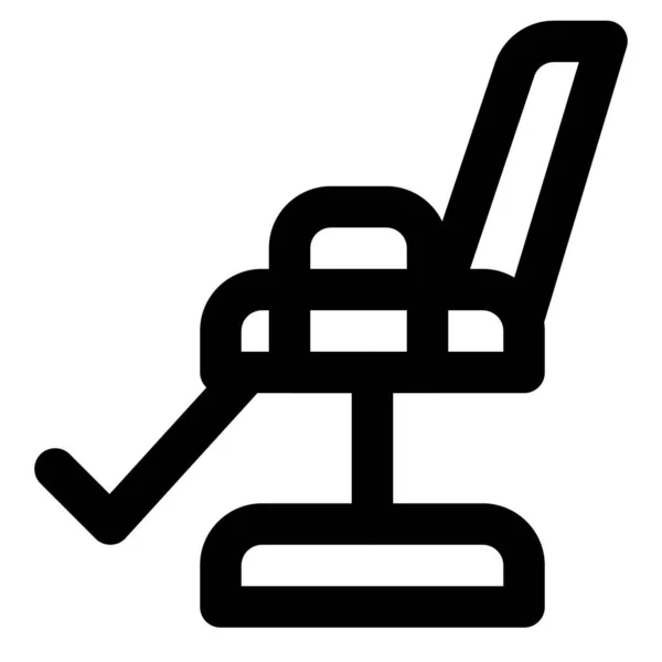 使用躺椅以减轻压力 — 图库矢量图片