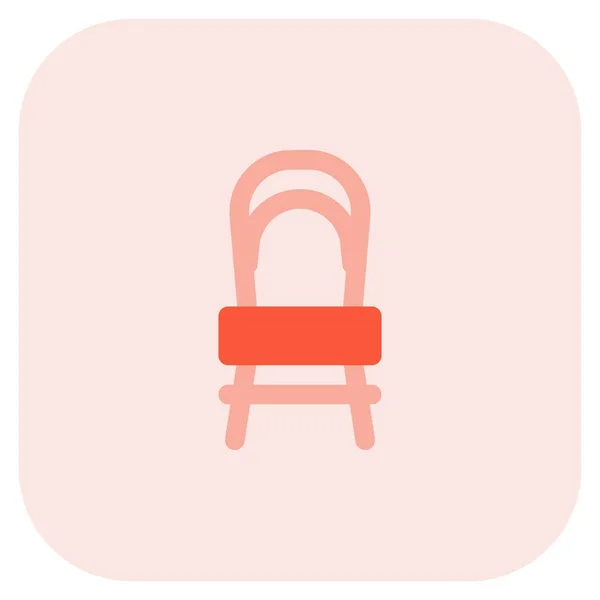 Krzesło Bistro Dla Restauracji Kawiarni — Wektor stockowy