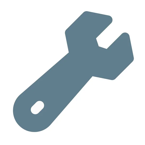 Kunci Inggris Atau Spanner Digunakan Untuk Mengencangkan Baut - Stok Vektor