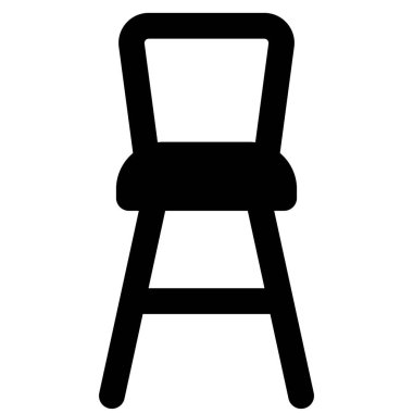 Seyirci sandalyesi veya bar taburesi.