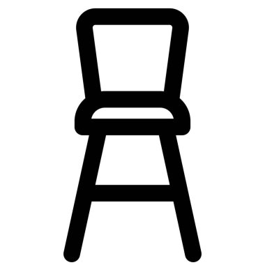 Seyirci sandalyesi veya bar taburesi.