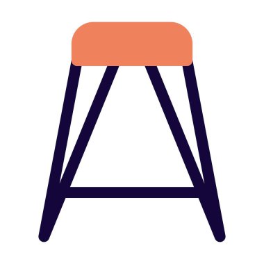 Gece kulübünde bar taburesi dekor olarak.