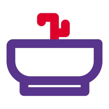 Rahat duş almak için jakuzi küveti.