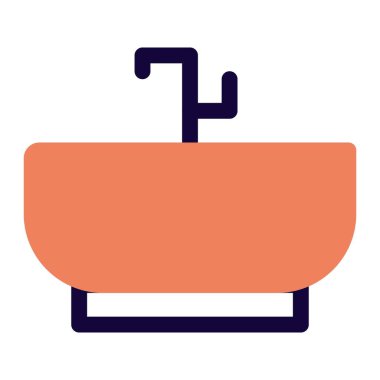 Rahat duş almak için jakuzi küveti.