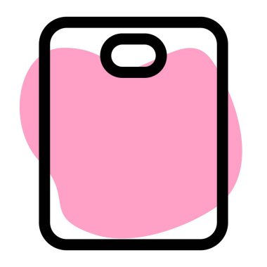 Sebze dilimlemek için tahta kesme tahtası..