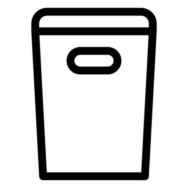 Çamaşır sepetinde, kirli çamaşırları saklamak için kullanılır..