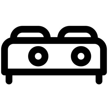 Yemek pişirmek için elektrikli ocak..