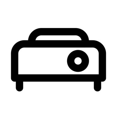 Ev içi kullanım için tek kullanımlık elektrikli soba.