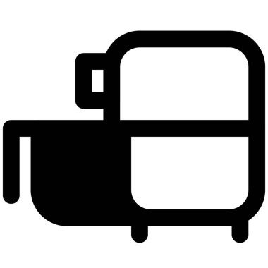 Sığ yiyecekler için elektrikli bir kızartma makinesi..