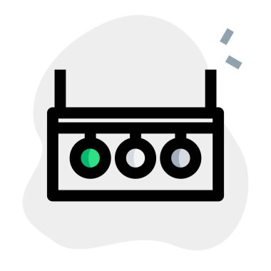 İç dekorasyon için asılı ışık.