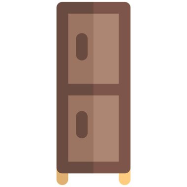 Ögeleri saklamak için kullanılan yüksek dolap.