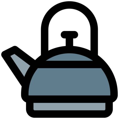 Isıtma ve kaynama için elektrikli su ısıtıcısı.