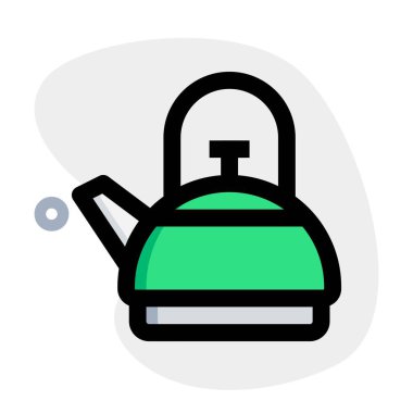 Isıtma ve kaynama için elektrikli su ısıtıcısı.