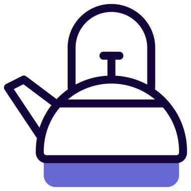 Isıtma ve kaynama için elektrikli su ısıtıcısı.