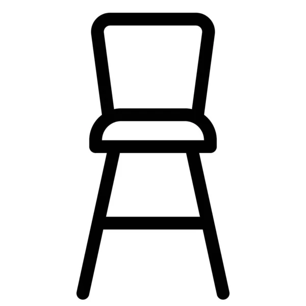 Зрительское Кресло Барный Стул — стоковый вектор