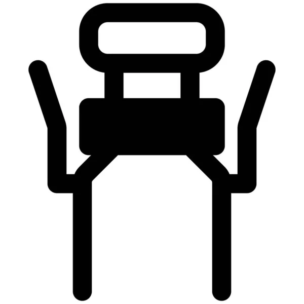 Καρέκλα Μπάνιου Σχεδιασμένη Για Άτομα Ειδικές Ανάγκες — Διανυσματικό Αρχείο