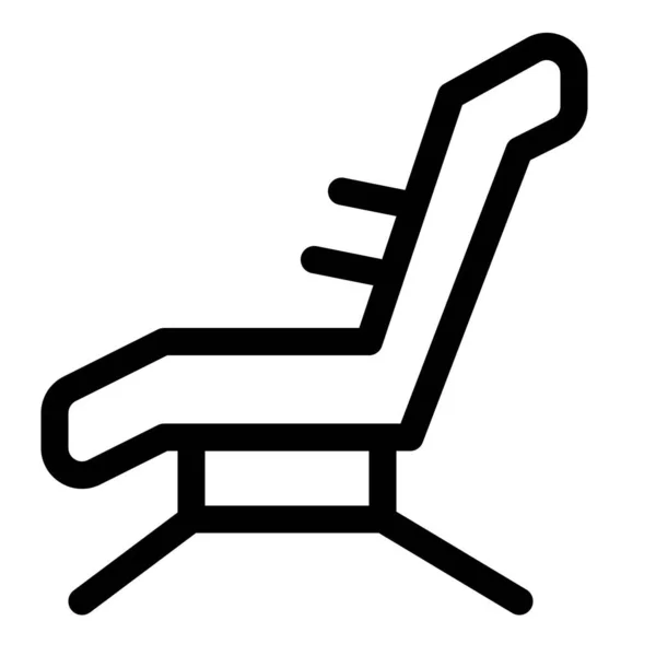 Krzesełko Prysznicowe Używane Szczególnie Przez Osoby Niepełnosprawne — Wektor stockowy