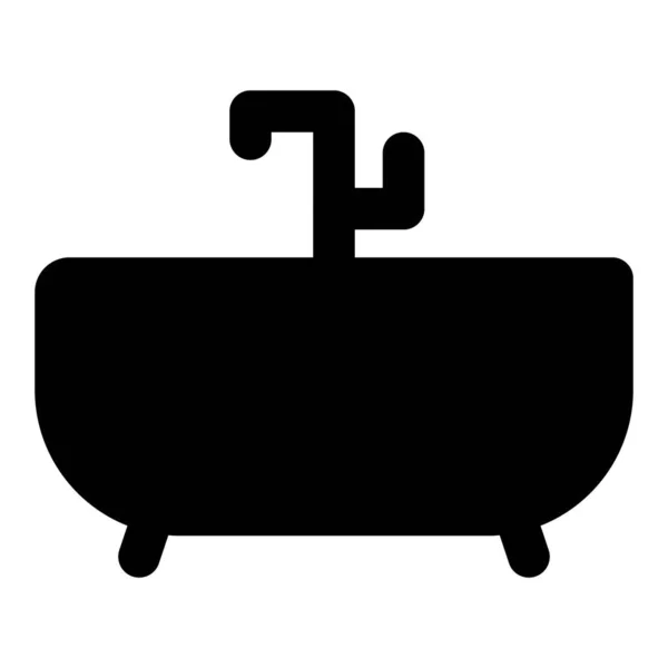 Wanny Używane Utrzymywania Wody Kąpieli — Wektor stockowy